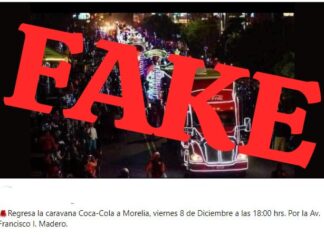 ¡Es falso! Caravana Coca-Cola no llega a Morelia