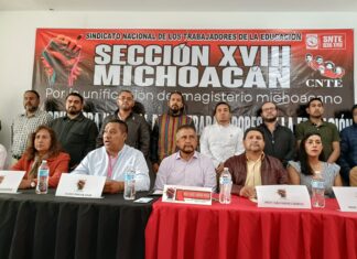 Maestro Adhid Carreño llama a la unidad del magisterio michoacano para defender derechos laborales