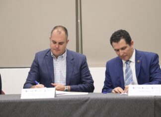 Signan FECC y CEDH convenio de colaboración en materia de derechos humanos