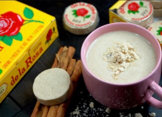 Para los amantes de mazapán, disfruta del atole de este dulce mexicano