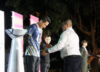 Carlos Ramírez, obtiene medalla de plata en Taekwondo, en los Décimos Juegos Latinoamericanos de Policías y Bomberos