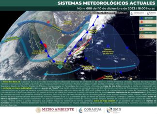 Este lunes, prevén temperaturas de entre 0 a 5 grados y lluvias, pide PC extremar precauciones
