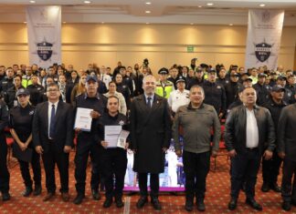 Unidos se construye un estado de paz; Bedolla reconoce labor de la Guardia Civil