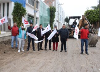 Arranca Bladimir González más obras en Tarímbaro