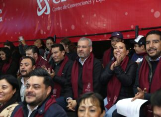 Inaugura Bedolla Villa Navideña 2023