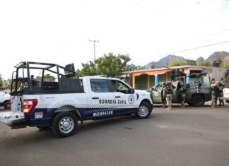 Guardia Civil restablece orden y seguridad en Churumuco: SSP