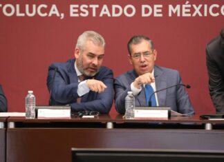 Propone Bedolla acciones para reforzar seguridad en Michoacán y estados colindantes