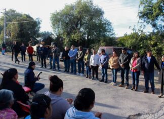Atiende Bladimir González infraestructura vial de fraccionamientos y colonias de Tarímbaro