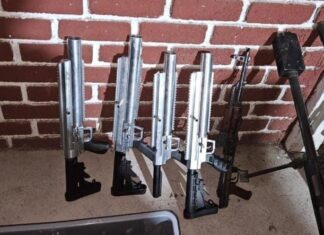 En cateo interinstitucional aseguran arsenal, en La Huacana