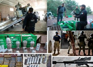 Golpe al narco: Gobierno confisca droga y revienta 8 narcofábricas en Zicuirán, con un valor de 80 mdp