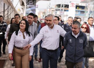 Inaugura Bedolla obras en bajopuente de salida a Mil Cumbres