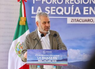 Contra sequía, invertimos 500 mdp en acciones contundentes en Michoacán: Bedolla