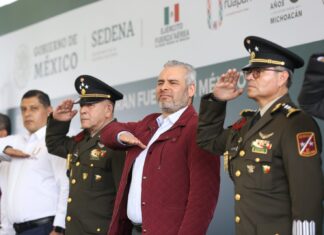Exposición la Gran Fuerza de México en Uruapan espera más de 200 mil visitantes: Bedolla