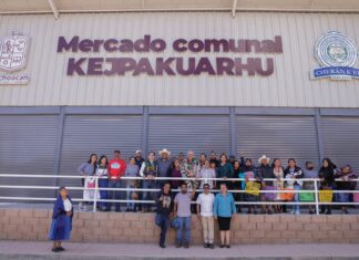 Abre sus puertas nuevo mercado comunal de Cherán; obra de inversión estatal