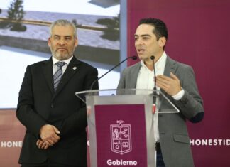 Presenta Bedolla proyecto de nuevo distribuidor vial en mercado de abastos