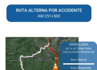 Continúan labores de atención y limpieza en la autopista Siglo XXI