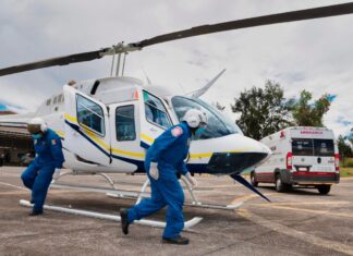Con dos ambulancias aéreas se cuida a los michoacanos y turistas en Semana Santa