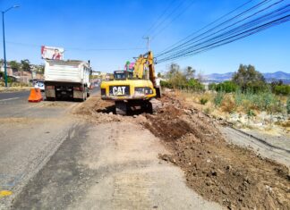 Circula con precaución por la obra del paso superior vehicular de Villas del Pedregal: SCOP