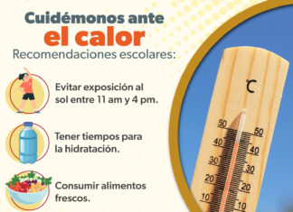 SEE emite recomendaciones a escuelas por altas temperaturas