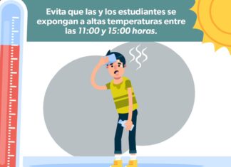 SSM recomienda evitar este horario para actividades al aire libre en escuelas