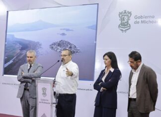 Gobiernos atienden problemática del lago de Pátzcuaro