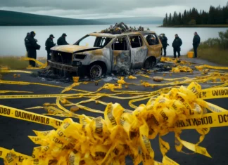 Incógnita en Cuitzeo: Encuentran quemado el automóvil de José Bernardo Aguirre, figura política local desaparecida