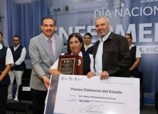 Destaca Bedolla trabajo de 12 mil enfermeras en Michoacán