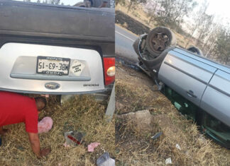 Vuelca auto en la Morelia-Pátzcuaro: Menores entre los lesionados