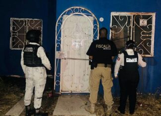 Recupera Fiscalía General mercancía robada a empresa de paquetería en cateo realizado en Atapaneo