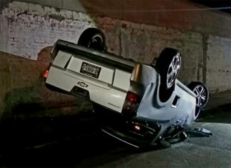 Choque y Volcadura en Uruapan: Conductor en Estado de Ebriedad