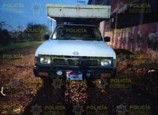 Policía de Morelia Recupera Vehículo de Carga Robado