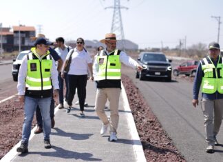 Avenida Martí Mercado, al 90 % de construcción en La Piedad