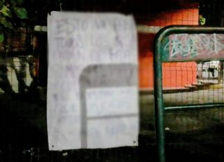 Aparecen Narcolonas en la Colonia Jaujilla, Morelia