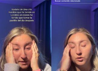 VIDEO | Joven explota contra hombre que no aceptó pagar una pastilla del día siguiente: «No se responsabilizan»