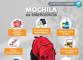En lluvias, prepara una mochila de emergencia; te decimos qué incluir