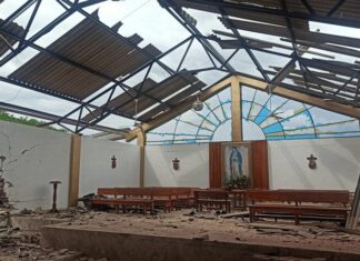 VIDEO | No fueron drones sino fuegos pirotécnicos la causa de la explosión en templo de Coahuayana