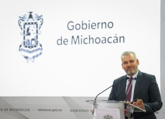 Con metrobús se proyecta recorrer Morelia en 33 minutos de poniente a oriente: Bedolla