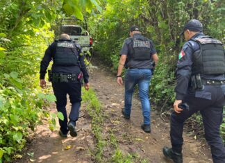 Por aire y tierra, Gobierno de Michoacán continúa búsqueda de policías comunales de La Cantera