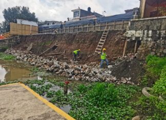 SCOP rehabilita los 2 muelles del lago de Pátzcuaro