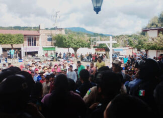 San Ángel Zurumucapio Anuncia Levantamiento en Armas para Defenderse de Criminales; SSP Responde