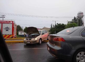 Cuatro accidentes vehiculares en distintas zonas de Morelia; solo se reportan daños materiales