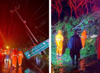 Efectos del Huracán John: dos fallecidos, cortes de energía y deslaves en Oaxaca y Guerrero