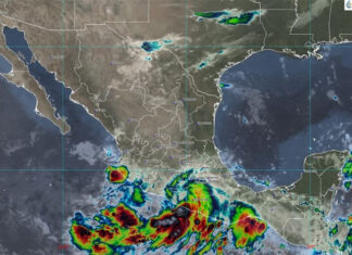 John generará lluvias intensas en Michoacán; Helene se aproxima a Quintana Roo
