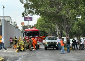 Atiende PC fuga de ácido clorhídrico en Morelia