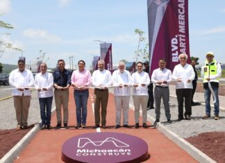 Inaugura Bedolla Libramiento Martí Mercado, primera obra multianual de este gobierno