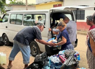 Icatmi envía ayuda a habitantes de Huetamo y San Lucas afectados por John