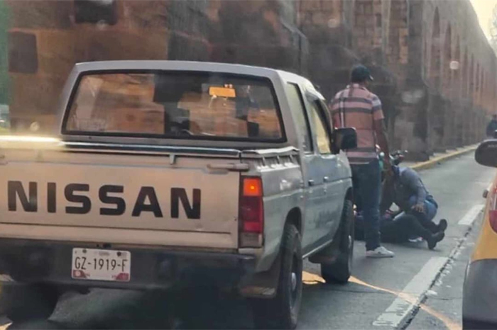 Camioneta-atropella-a-peatona-en-la-avenida-Acueducto-de-Morelia