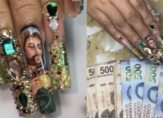 Uñas de San Judas se vuelven virales por su precio de 11 mil pesos