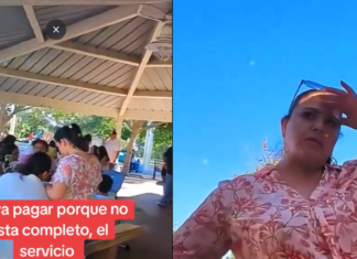 Mujer se niega a pagar servicio de comida en fiesta por faltantes en la lista de invitados | VIDEO