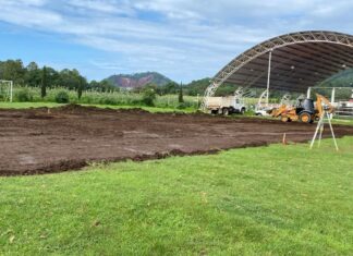 Gobierno estatal construye canchas de fútbol en 40 municipios como estrategia para prevenir el delito